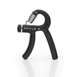 Ściskacz do rąk z regulacją oporu 5 - 60 kg do ćwiczeń dłoni, rehabilitacji czarny