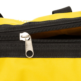 Torba warsztatowa 49x27x35 cm monterska organizer na narzędzia 45L żółto-czarna