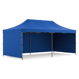 Namiot handlowy 3x6 m ogrodowy, pawilon na imprezy, catering niebieski