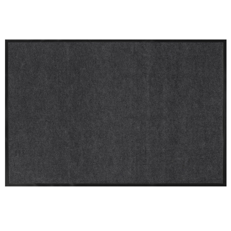 Wycieraczka wejściowa, mata pod drzwi 120x80 czarno-grafitowa