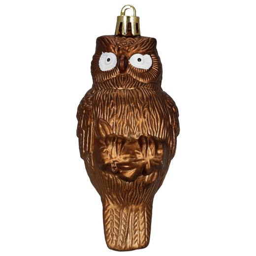 Bombki choinkowe 14 szt. zestaw dekoracje świąteczne ozdoby nietłukące brązowe