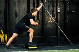 Step do ćwiczeń fitness 3-stopnie, schodek treningowy do aerobiku