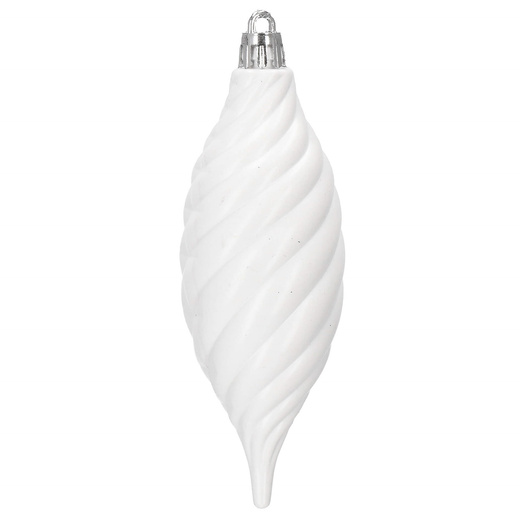 Bombki choinkowe 72 szt. biały zestaw choinkowy