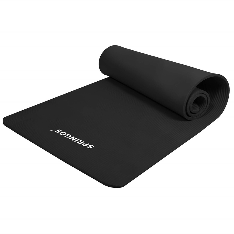 Gruba mata do ćwiczeń fitness joga pilates 183 cm