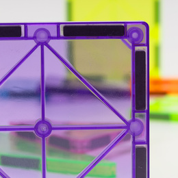 Klocki magnetyczne 3D zestaw 48 szt. klocki konstrukcyjne dla dzieci, kolorowe