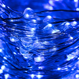 Lampki choinkowe 20 LED druciki mikro na baterie