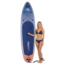 Deska pompowana do pływania SUP 350 cm z siedziskiem paddleboard z wyposażeniem