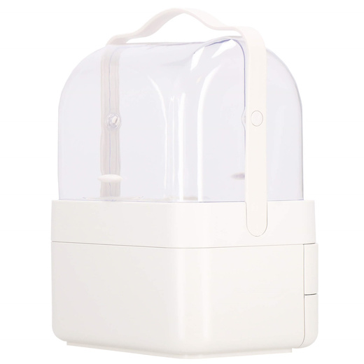 Organizer na kosmetyki 39,5x29,8x20,4cm mleczny pojemnik na biżuterię z przegródkami