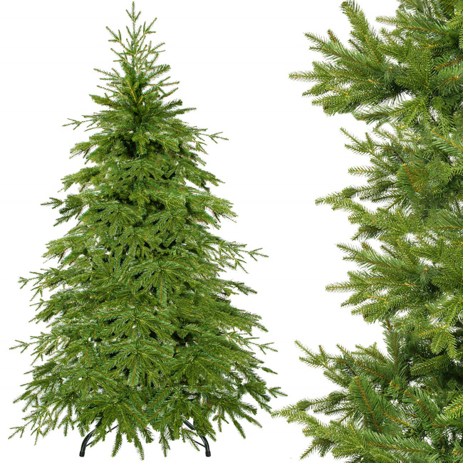 Choinka sztuczna 220 cm świerk naturalny PE