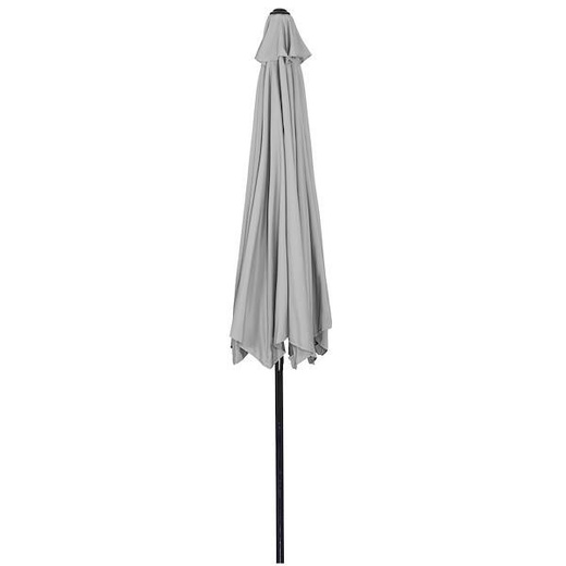 Parasol ogrodowy składany 300 cm duży na balkon szary