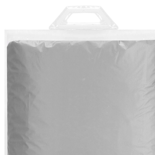 Pokrowiec na samochód 540x175x150cm wodoodporna plandeka na auto szara