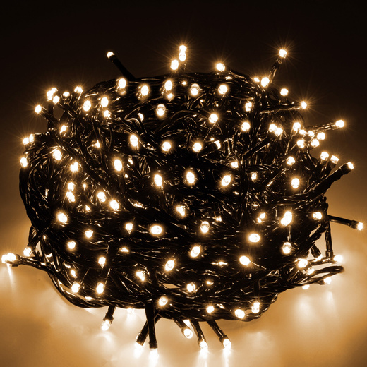 Lampki choinkowe 1000 Led biały ciepły 81,5 m oświetlenie świąteczne IP44