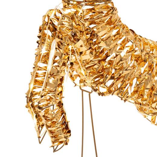 Renifer świąteczny 120 LED dekoracja świetlna 145 cm do ogrodu, ciepły biały