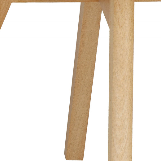 Krzesło skandynawskie do kuchni salonu jadalni Verde ekoskóra biało-czarne