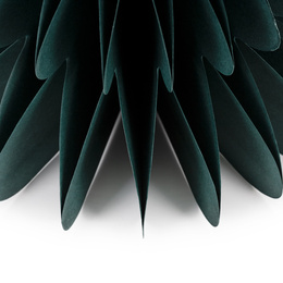 Papierowa choinka 18 cm ozdoba świąteczna dekoracja 3D z magnesem zielona