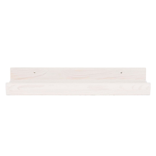 Półka ścienna na przyprawy, książki 40 cm zestaw 2 szt. półki wiszące białe