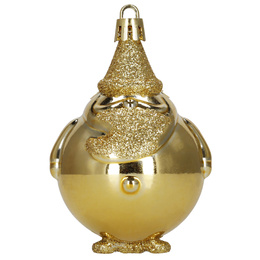 Bombki choinkowe zestaw 12 szt. dekoracje świąteczne nietłukące, złote