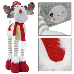Świąteczny renifer 52 cm figurka ozdoba na święta