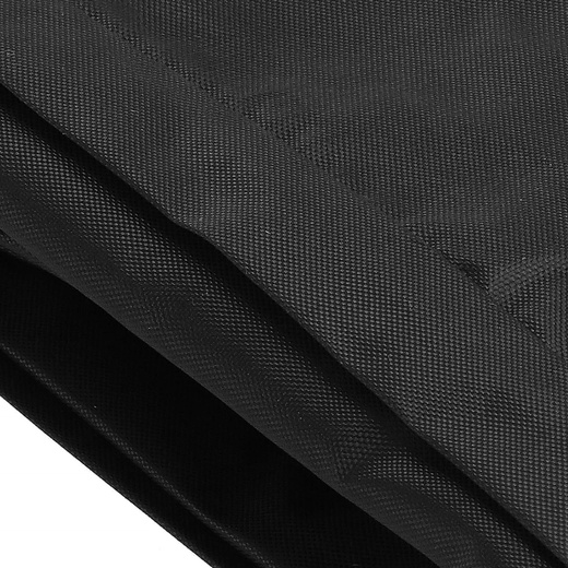 Pokrowiec na meble ogrodowe 250x205x75 cm wodoodporna plandeka czarna