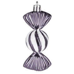 Bombki choinkowe 5 szt. ozdoby świąteczne zestaw cukierki 6 cm kolorowe