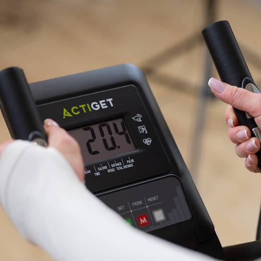 Trenażer eliptyczny do ćwiczeń, orbitrek magnetyczny do treningu cardio, fitness