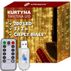 ciepły biały