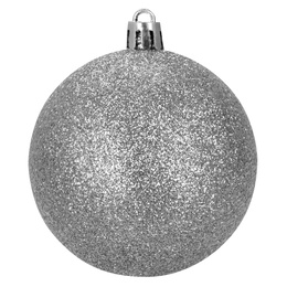 Bombki choinkowe 100 szt. zestaw dekoracji świątecznych zawieszki nietłukące srebrne