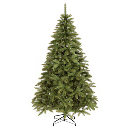 Choinka sztuczna 220 cm Świerk skandynawski jak żywy gęsty 