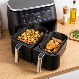 Wkład silikonowy do Airfryer 1,5/3 L zestaw 2 szt. do frytkownicy beztłuszczowej