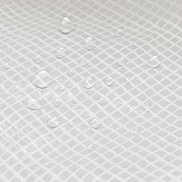 Plandeka 4x4m 100g/m2 gruba płachta ochronna biała, transparentna