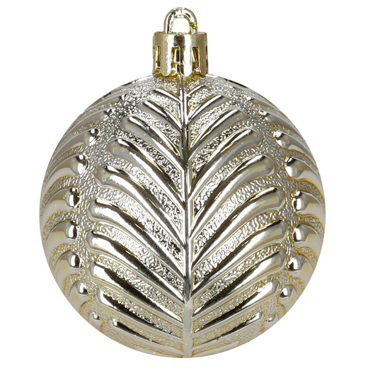 Bombki choinkowe 40 szt. ozdoby kule, lizaki, szyszki, laski cukrowe nietłukące złote