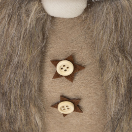 Skrzat 50 cm figurka dekoracyjna do świątecznego wystroju wnętrz, gnom, krasnal stojący