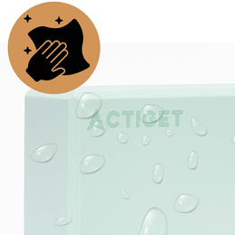 Kostka do jogi piankowa EVA 23x15x7,5 cm klocek blok do ćwiczeń pilates stretching miętowy