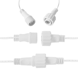 Kurtyna świetlna 200 led girlanda, lampki wewnętrzno-zewnętrzne sople ciepły biały