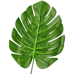 Sztuczna monstera liście 6 szt. dekoracja roślinna zielona