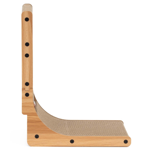 Drapak dla kota, karton do drapania z kocimiętką, legowisko z tektury, piłeczka z dzwoneczkiem