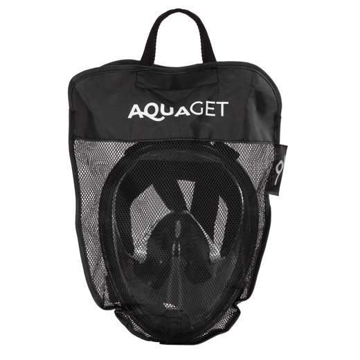 Maska do nurkowania L/XL pełnotwarzowa, z rurką, AntiFog, DryTop do snorkelingu regulowana