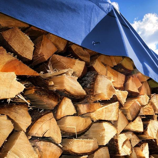 Plandeka 4x4m 60g/m2 gruba płachta ochronna niebieska