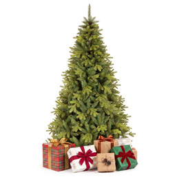 Choinka sztuczna 240 cm Premium Royal Trees świerk syberyjski z drewnianym stojakiem