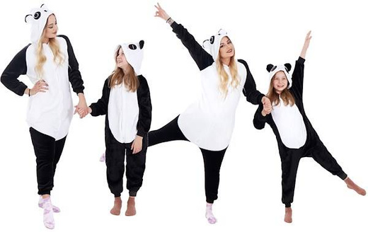 Piżama kigurumi panda kombinezon jednoczęściowy damski rozmiar M