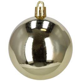 Bombki choinkowe 40 szt. ozdoby kule, lizaki, szyszki, laski cukrowe nietłukące złote