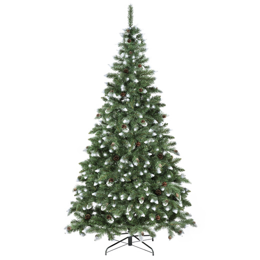 Choinka sztuczna premium 250 cm sosna diamentowa drzewko bożonarodzeniowe