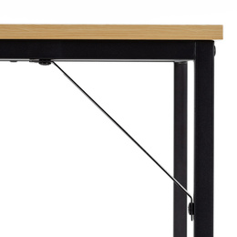 Biurko komputerowe nowoczesne 100x50x76 cm młodzieżowe stolik loft industralny