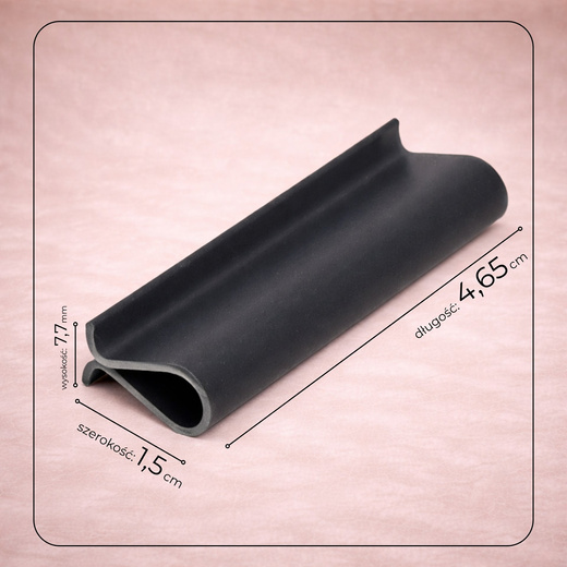Taśma ogrodzeniowa 4,75 cm x 50 m osłona na ogrodzenie panelowe + klipsy 20 szt. antracyt