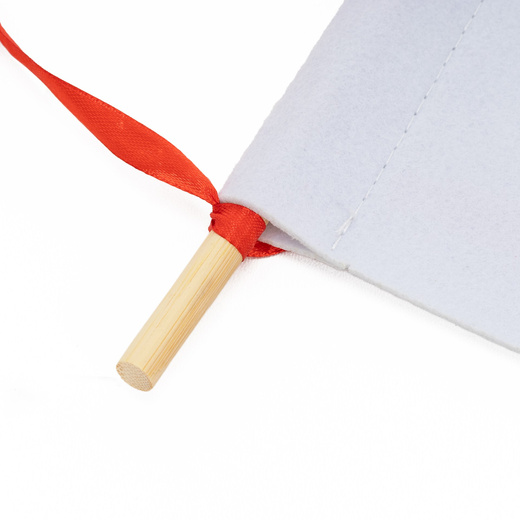 Kalendarz adwentowy, wiszący z 24 przegródkami, 10 zawieszek na choinkę, multikolor