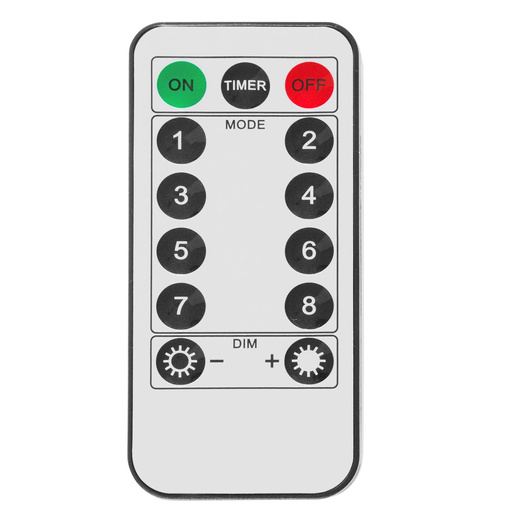 Kurtyna świetlna z pilotem 500 led girlanda, lampki wewnętrzno-zewnętrzne sople zimny biały