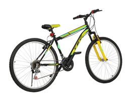 Rower dziecięcy BELDERIA TEC TITAN 20" V-Brake Shimano czarno-żółty