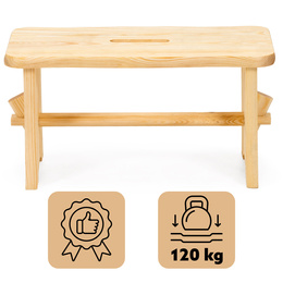 Taboret drewniany, krzesło ogrodowe do plewienia, wielofunkcyjny stołek, podest
