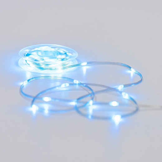 Lampki świąteczne, choinkowe Smart LED 5 m 50 diod pilot, sterowanie Bluetooth, zewnętrzne IP44 funkcja zmiany kolorów, multikolor