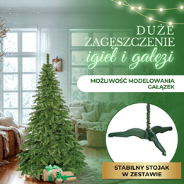Choinka sztuczna 120 cm jodła zielona Vera